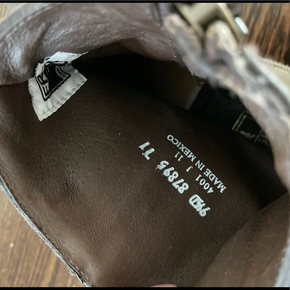 MENS’S FRYE HEATH INSIDE ZIP BOOT - Picture 5 of 5